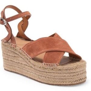 NWOB Rag & Bone Hera Espadrille Wedge Sandals size 38 or 7.5 Handmade in Spain